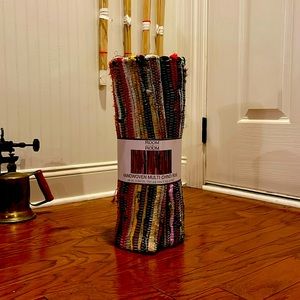 Handwoven multi Chindi Rug